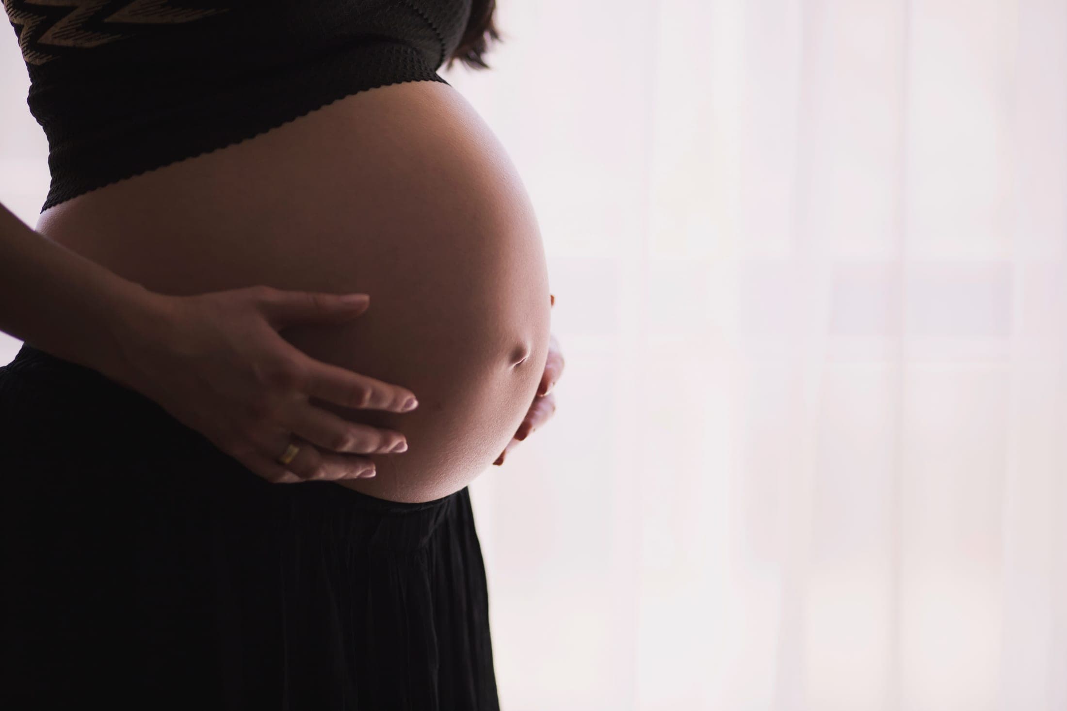 Prenatal massage for an expectant mother